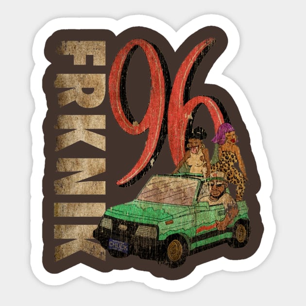 Freaknik 1996 Vintage Aesthetic Sticker by Superstarmarket